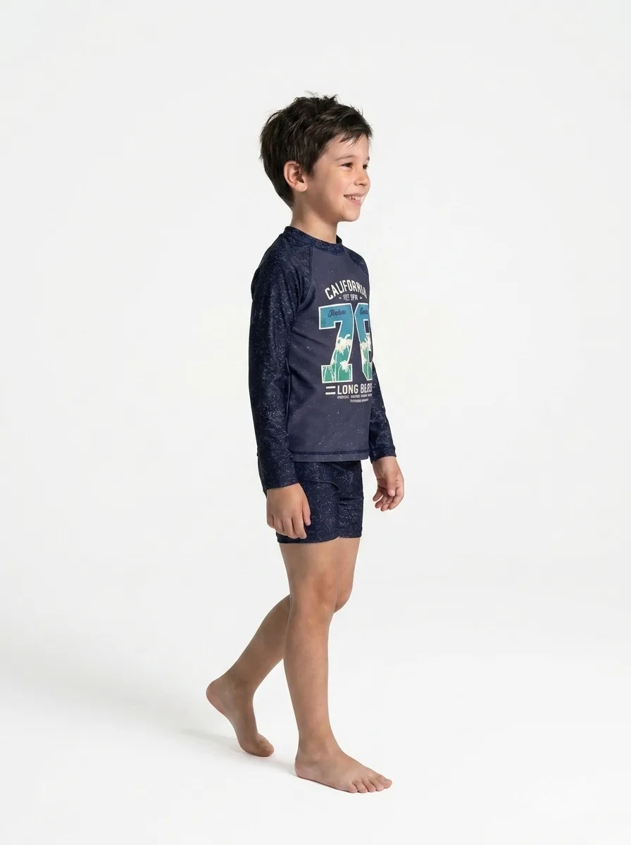 CONJUNTO UV: REMERA + SHORT NENE