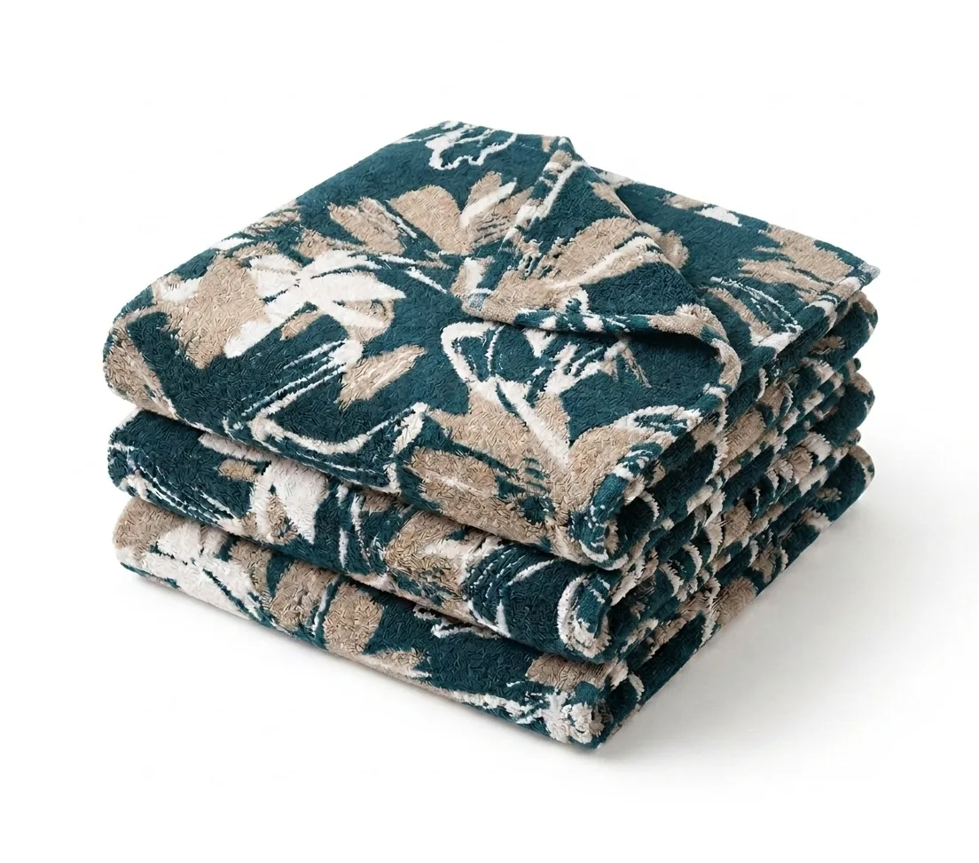 TOALLA DE MUJER ESTAMPADA